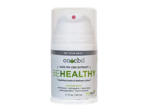 On CBD: Be Healthy Lotion