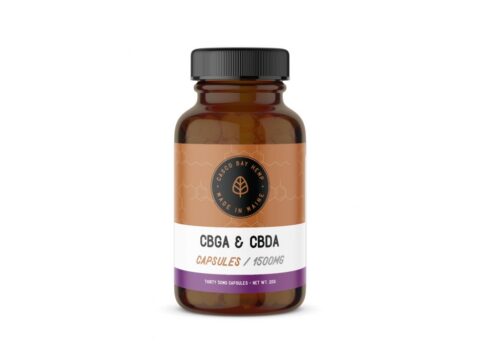 Cápsulas de CBGa e CBDa (1500 mg)
