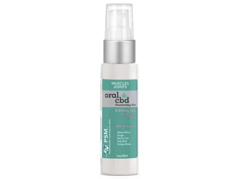 Oral CBD Spray: Muscles & Joints