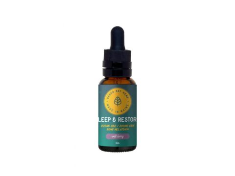 Dormir e Restaurar (900mg CBD / 300mg CBN)